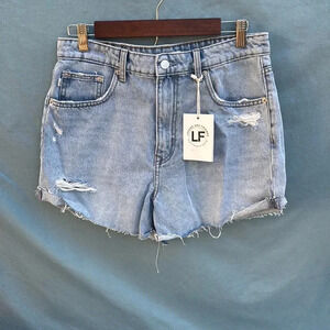 Lovers and Friends Jamie Cuffed Short Size 29 High Rise Color: Camellia NWT